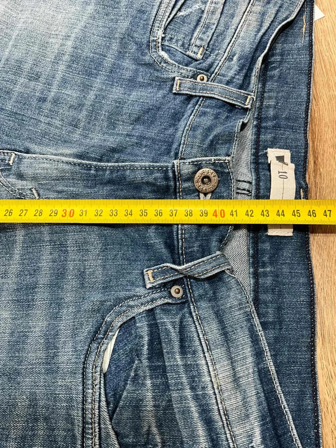 Short  Levi's 10 - W30 Chic Homme 99% Coton Bleu délavé Slv005 – photo 16